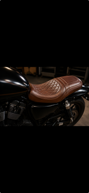 Motorcycle Seat Upholstery